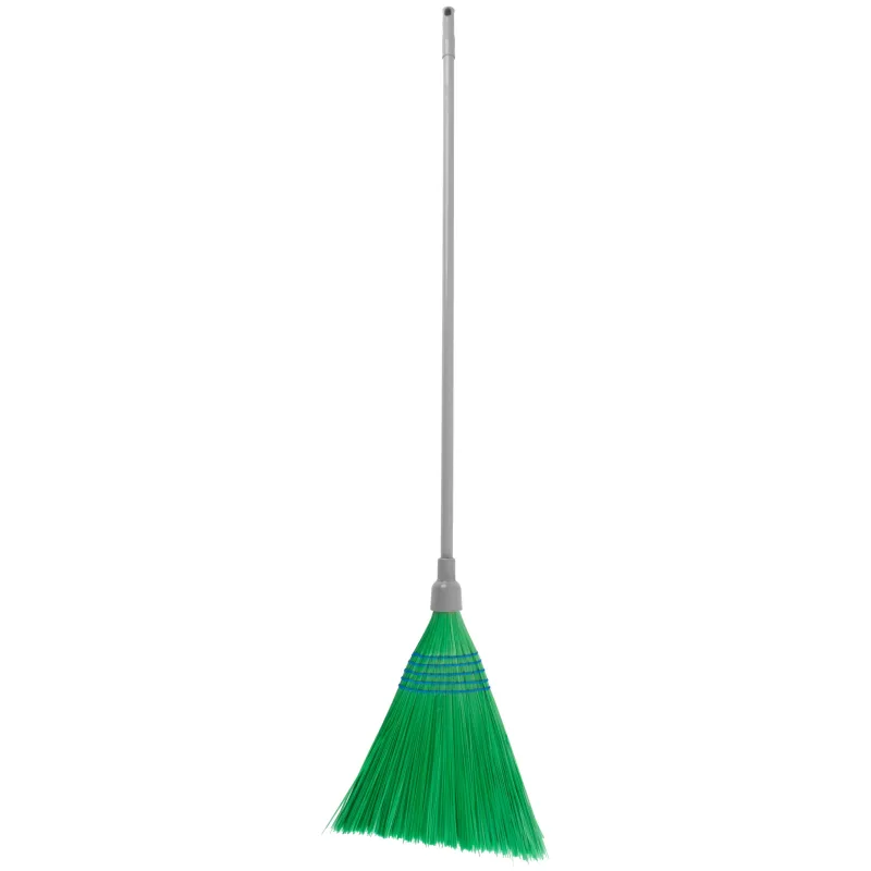 Metla Cleonix 3805G, Sorgo, zelená, kovová násada 148 cm