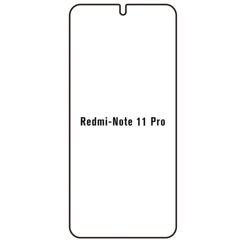 Ochranná fólia Sunshine Hydrogel pre Redmi Note 11 Pro, Note 11 Pro Plus Variant:: zadná matná
