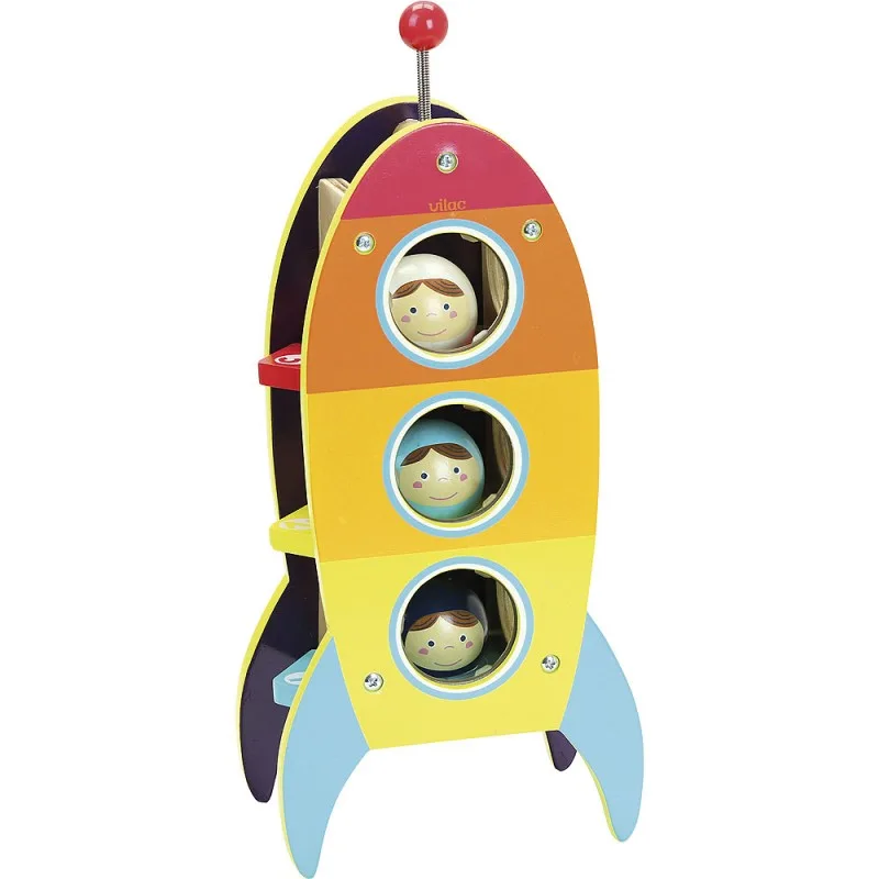 Vilac Drevená zatĺkačka Raketa