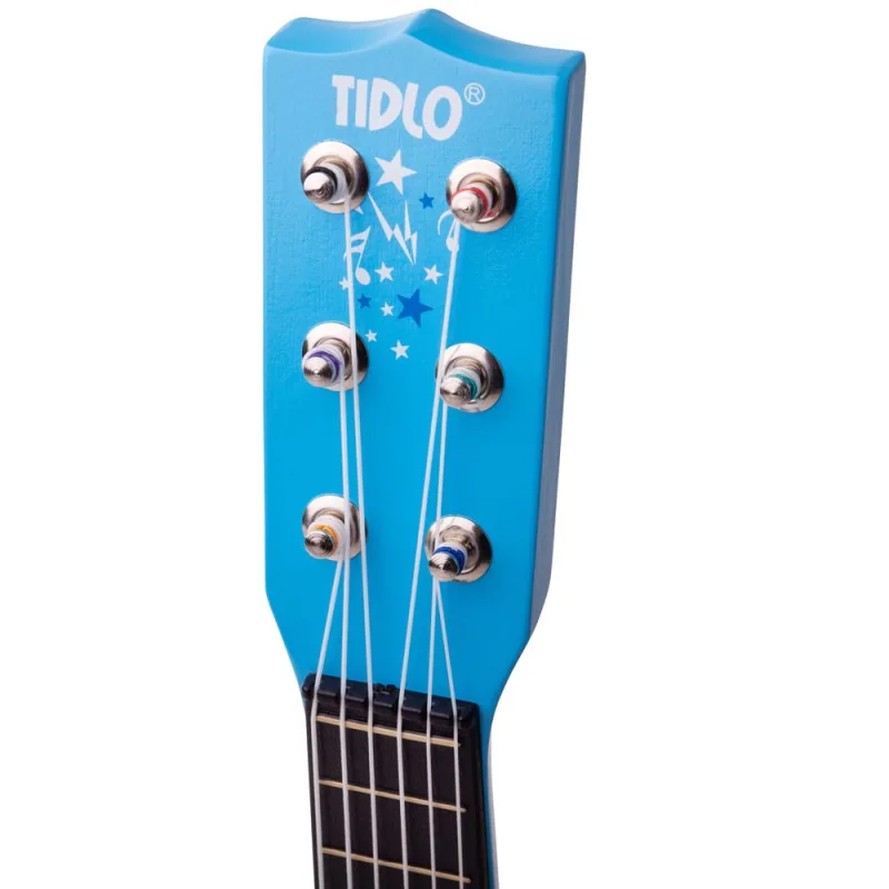 Drevená gitara Star modrá