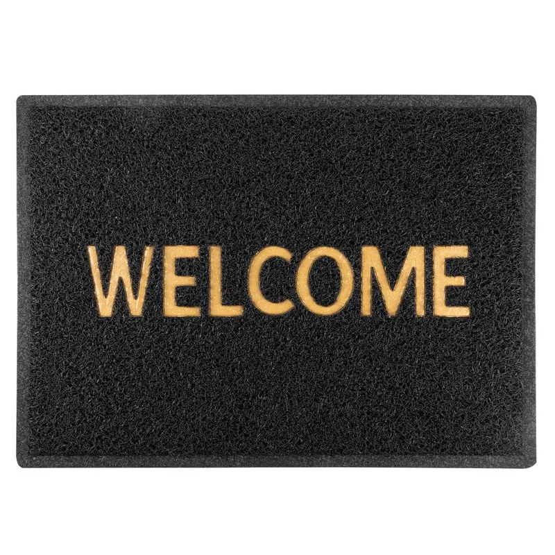 Rohožka pred dvere CBM 122 Welcome – čierna, 50x70 cm