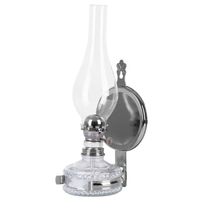 Lampáš MagicHome OL665, 348 mm, petrolejový so sklenenou nádobkou