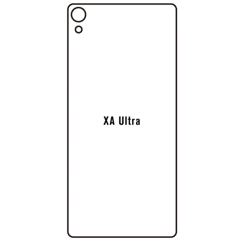 Ochranná fólia Sunshine Hydrogel pre Sony Xperia XA1 Ultra Variant:: zadná čirá