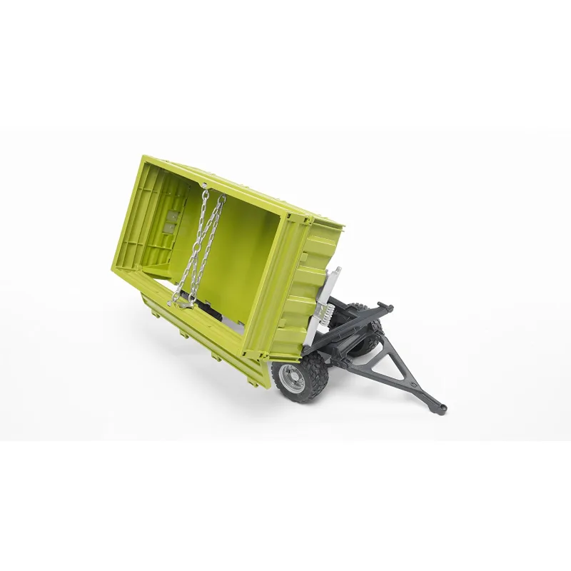 Bruder 2203 Sklápač FLIEGL - zelený, trojstranný