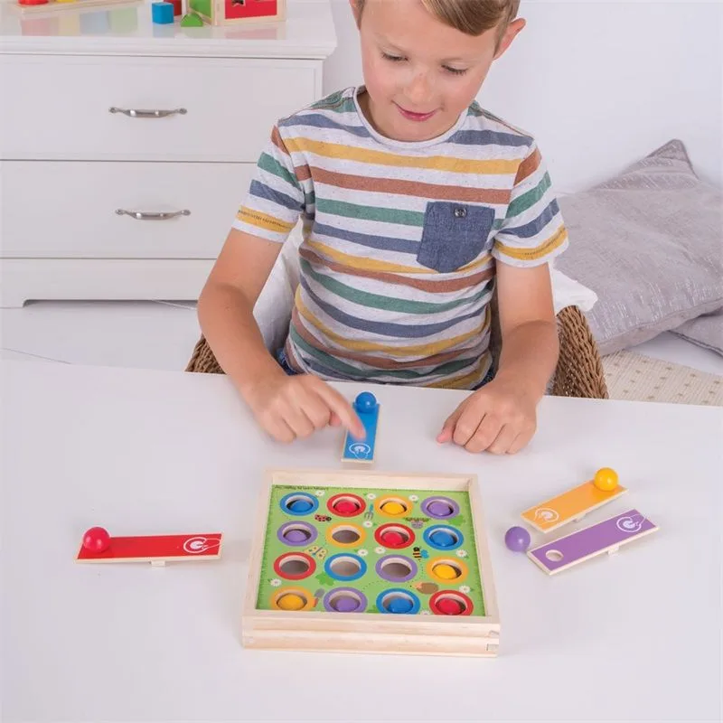 Bigjigs Toys Hra Klobúčik hop