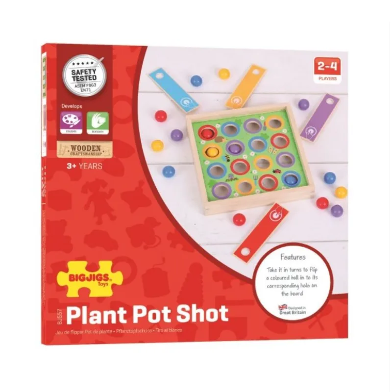 Bigjigs Toys Hra Klobúčik hop