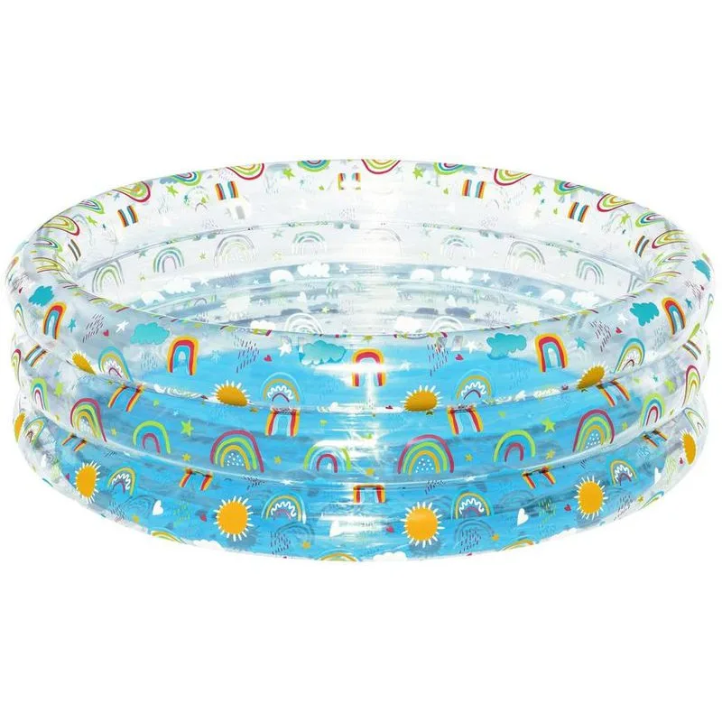 Detský nafukovací bazén Bestway Rainbow Splash 150×53 cm