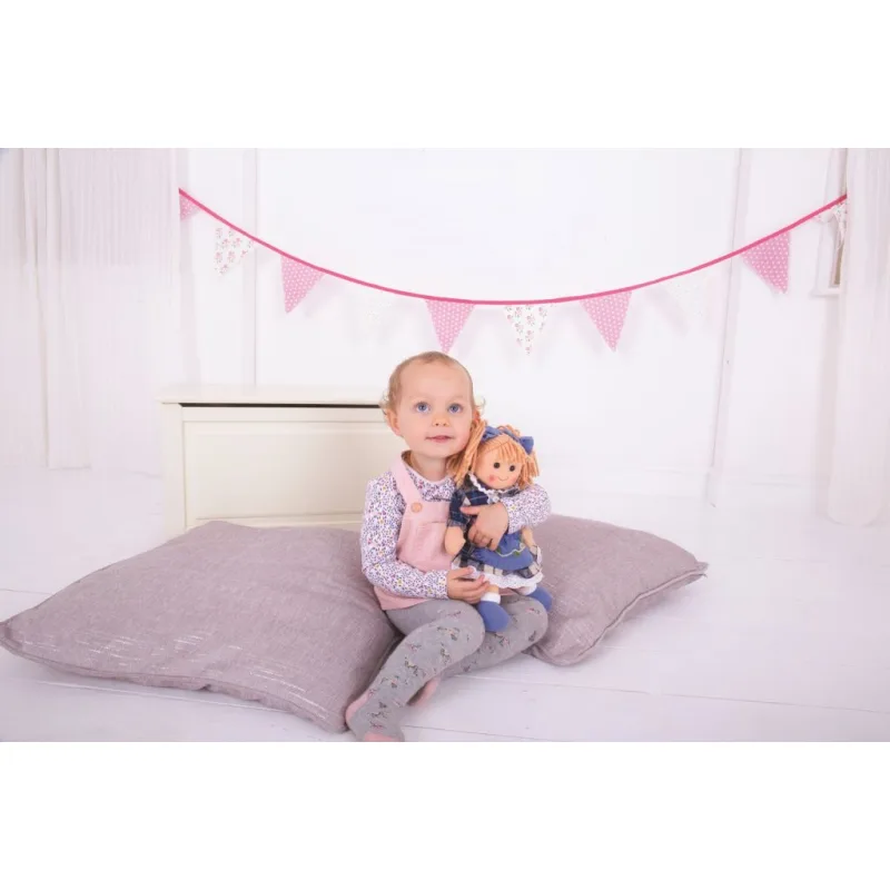 Bigjigs Toys Látková bábika Katie - 34 cm