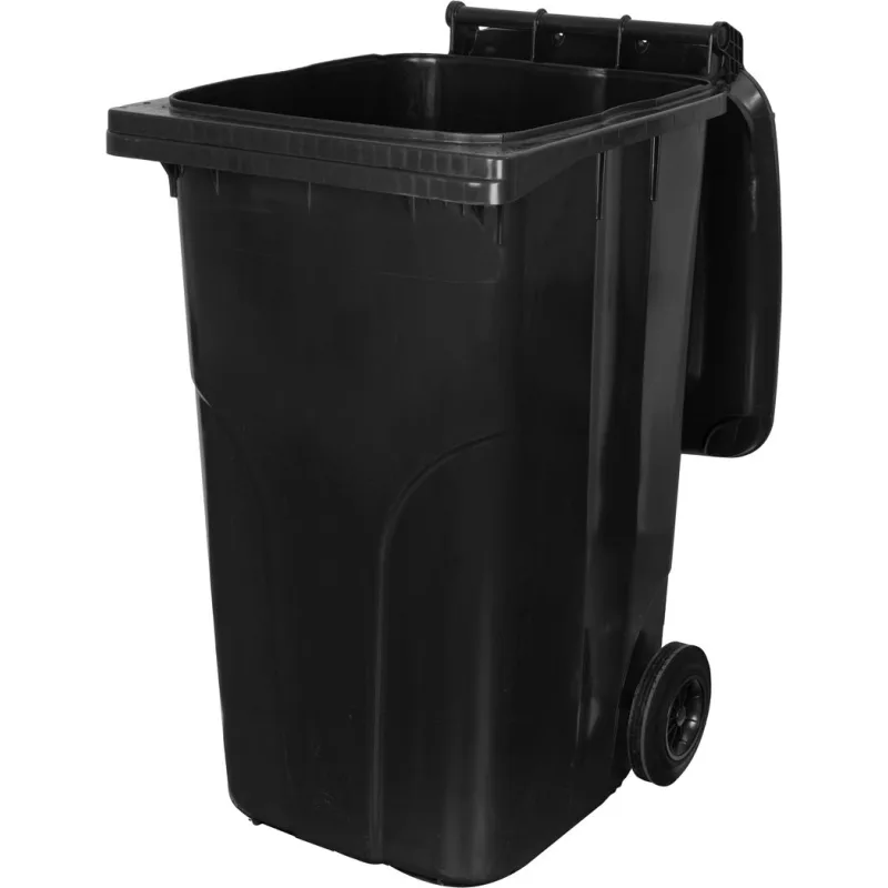 Smetná nádoba MGB 240 l, plastová, čierna, HDPE