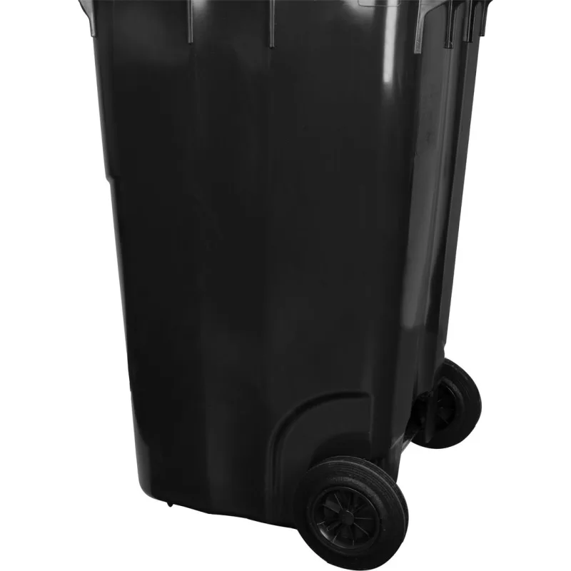 Smetná nádoba MGB 240 l, plastová, čierna, HDPE