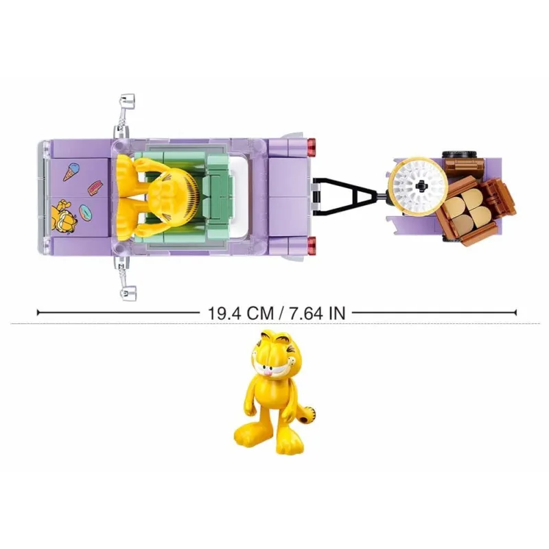 Sluban Builder M38-B1222 Garfieldova bláznivá jazda