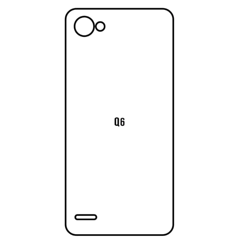 Ochranná fólia Sunshine Hydrogel pre LG Q6 Variant:: predná čirá