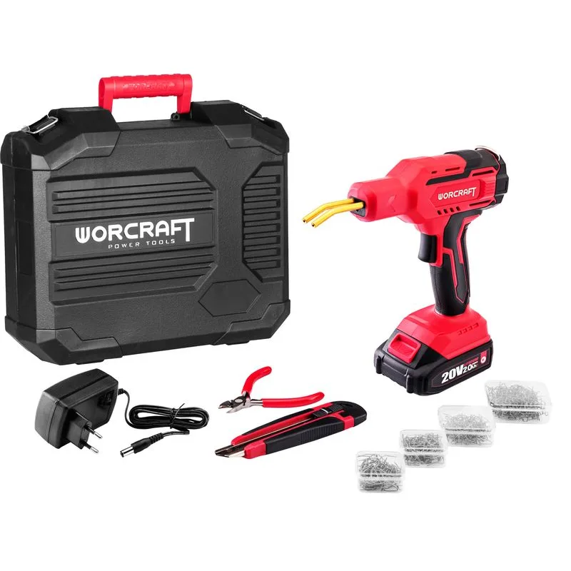 Pištoľ Worcraft CPW-S20LiM, ShareSYS, zváracia, na zváranie plastov, 60 W, s príslušenstvom
