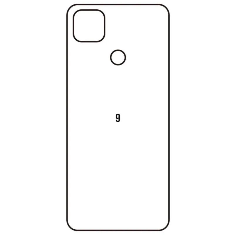 Ochranná fólia Sunshine Hydrogel pre Xiaomi Redmi 9 Variant:: zadná matná