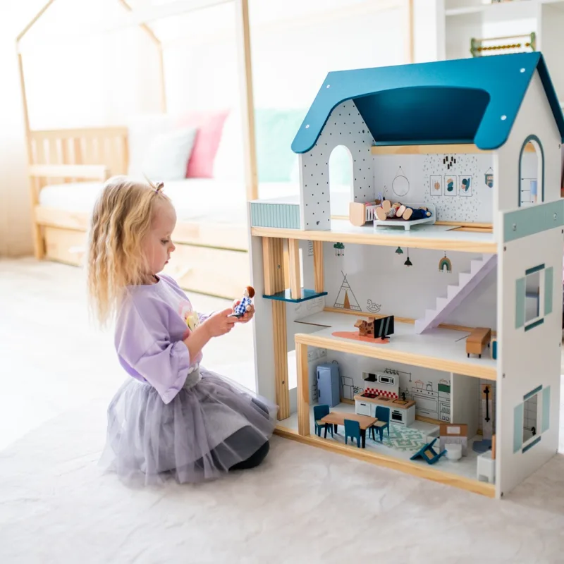 2Kids Toys Domček pre bábiky Barbora s príslušenstvom