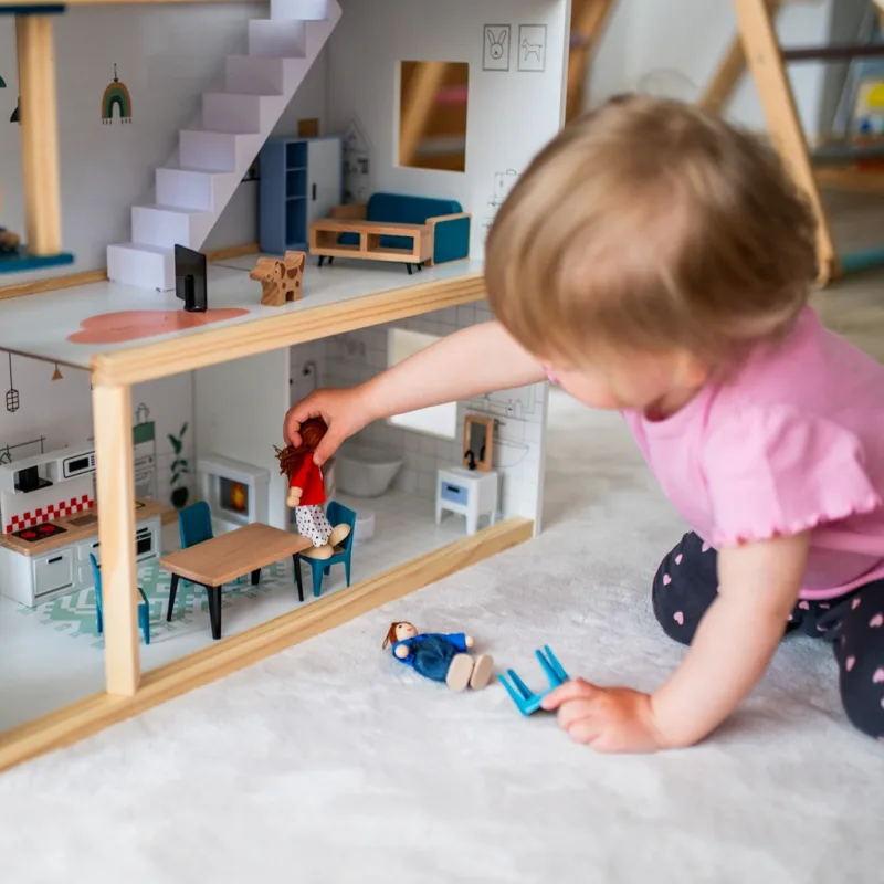 2Kids Toys Domček pre bábiky Barbora s príslušenstvom