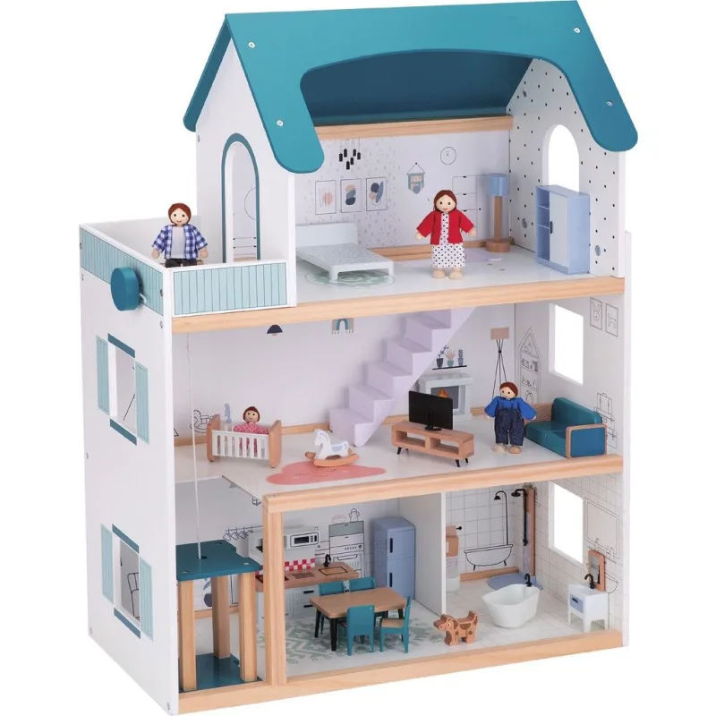 2Kids Toys Domček pre bábiky Barbora s príslušenstvom