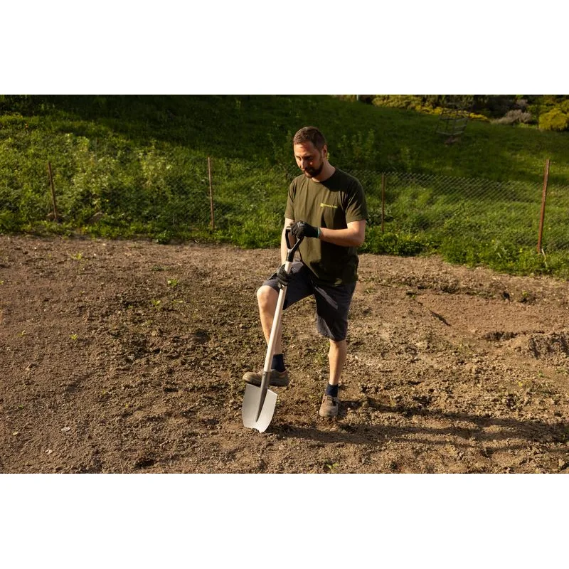 Rýľ S506.WH špicatý, KomaXit, drevená D násada