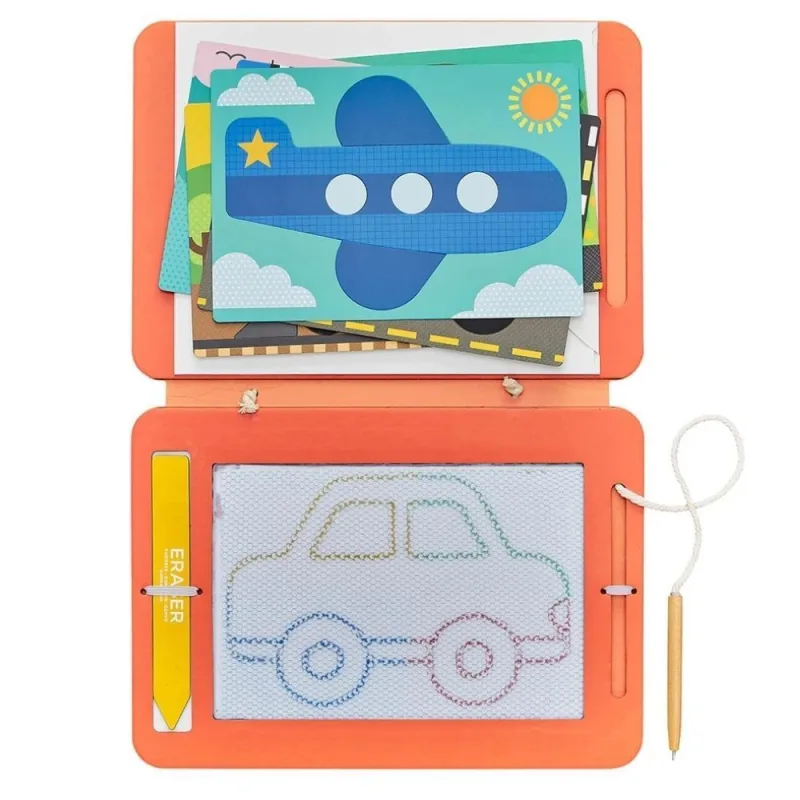 Petitcollage Magnetická kresliaca tabuľka Na cestách