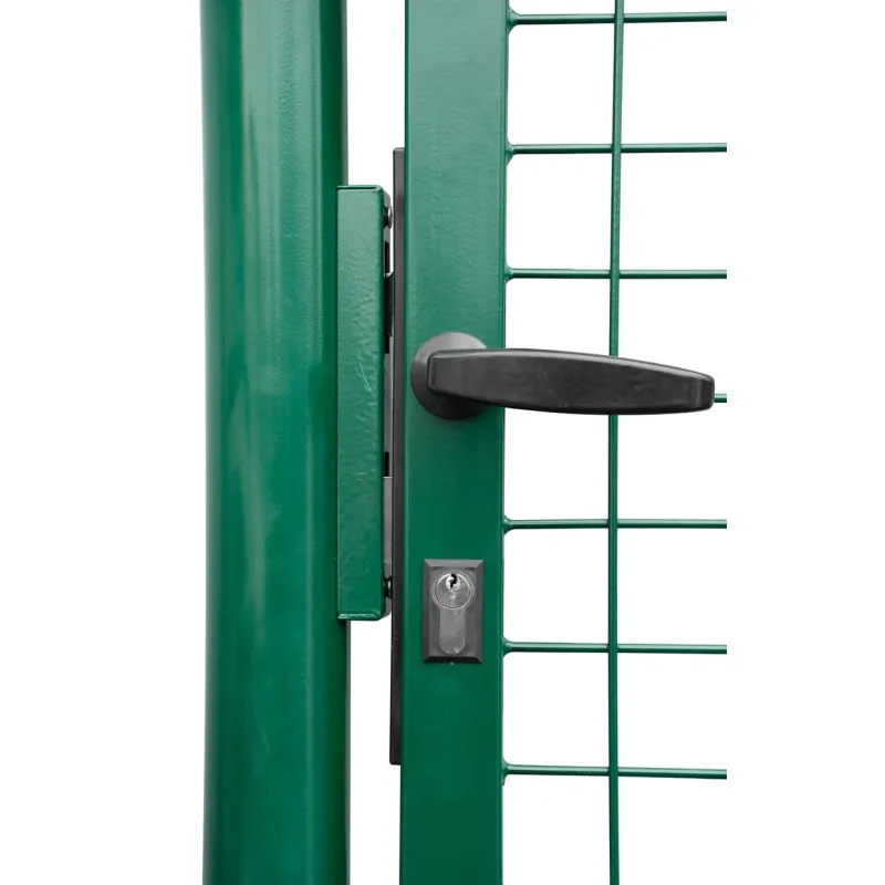 Brána 1000/1200/50x50 mm – jednokrídlová záhradná brána, zelená