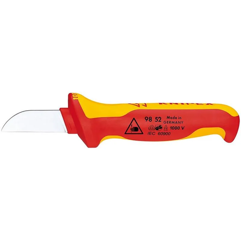 Nôž KNIPEX 98 52 – 190 mm, rovný, odizolovací, VDE