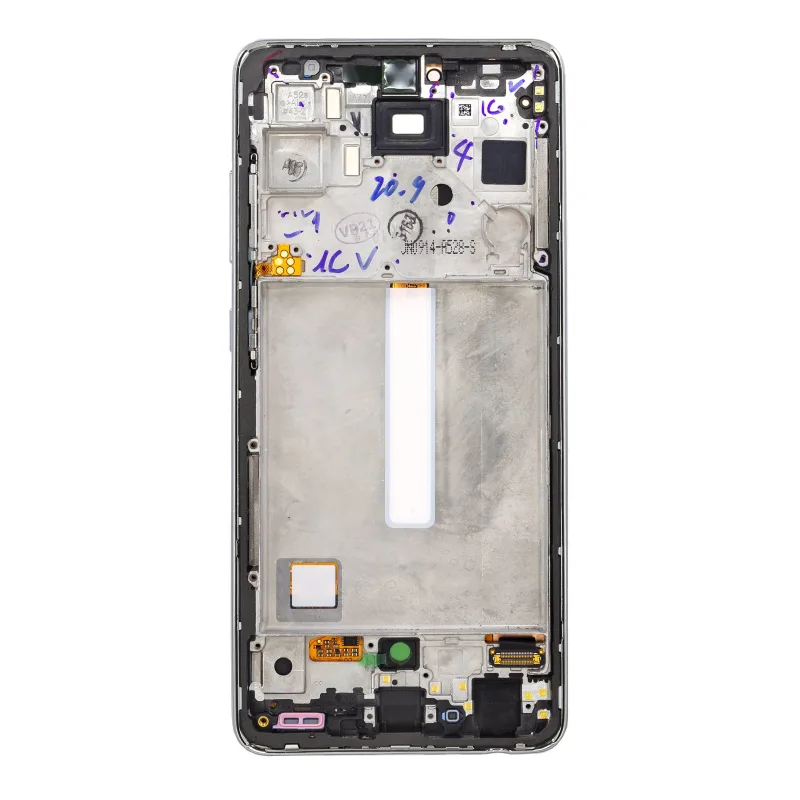 Samsung A528 Galaxy A52s 5G - LCD displej + Dotykové sklo a Rám Originál Farba: Biela