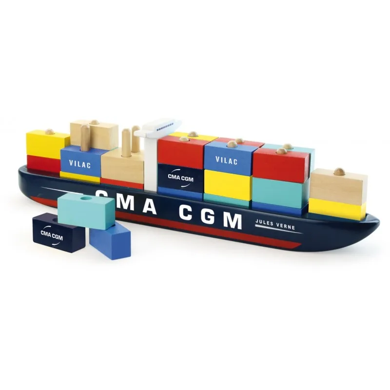 Vilac Skladačka Kontajnerová loď CMA CGM