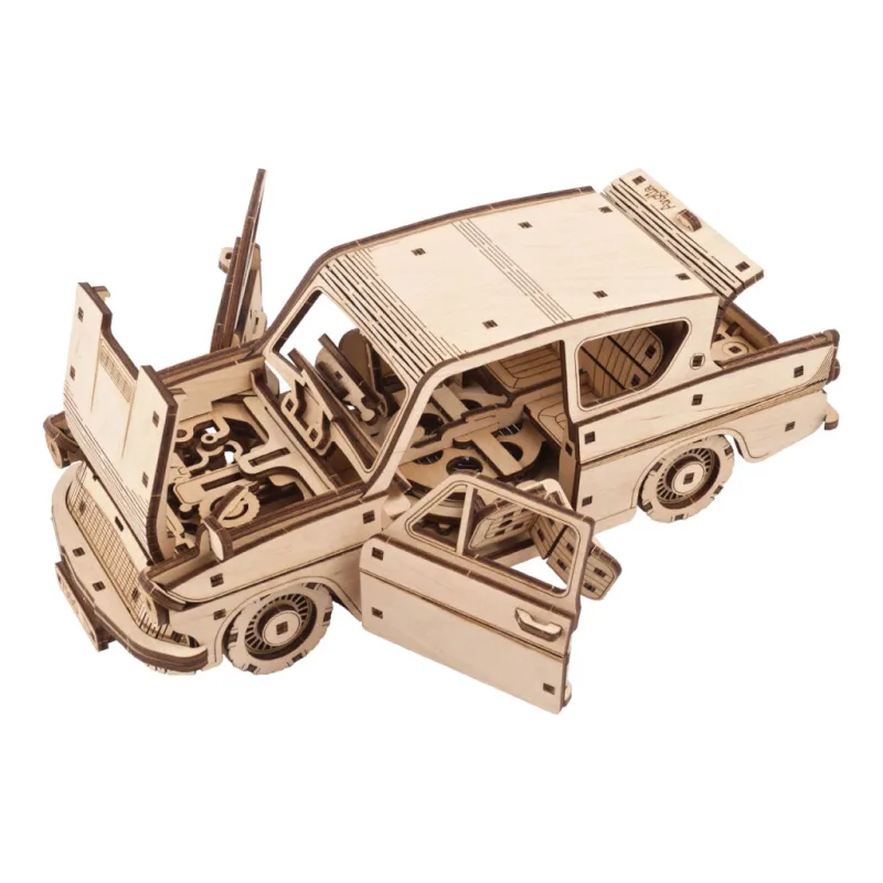 Ugears 3D mechanické puzzle - Harry Potter Lietajúci Ford Anglia 246 ks