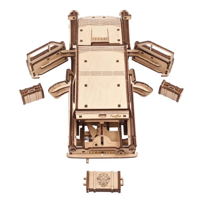 Ugears 3D mechanické puzzle - Harry Potter Lietajúci Ford Anglia 246 ks