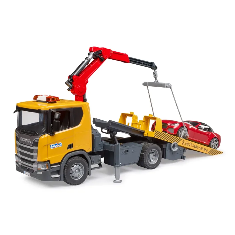Bruder 3552 Scania Super 560R Odťah s autom