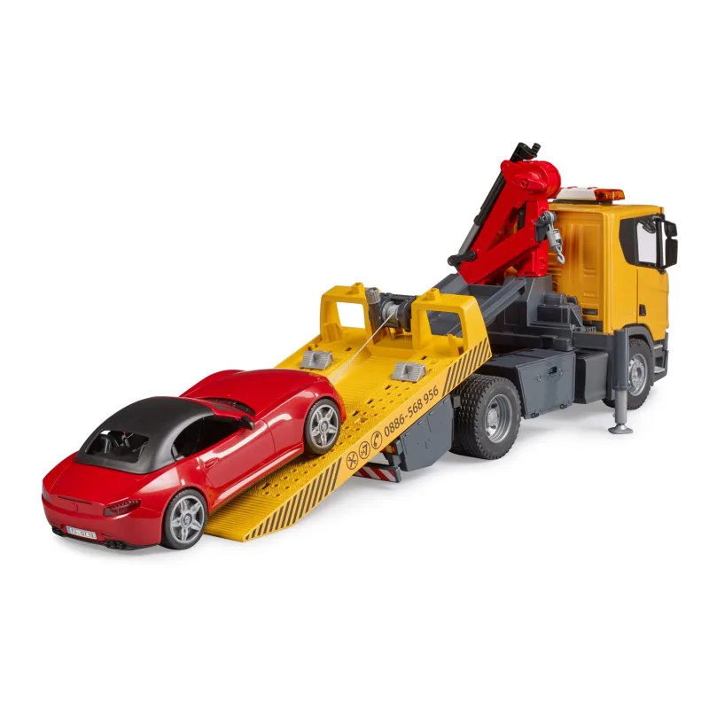 Bruder 3552 Scania Super 560R Odťah s autom