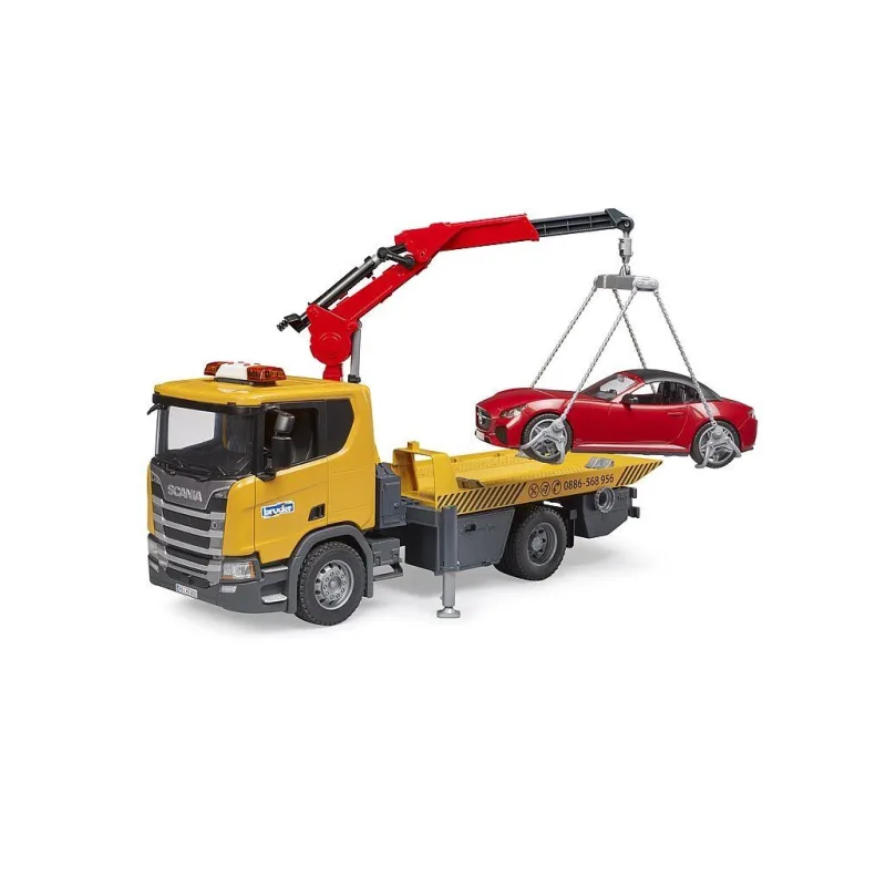 Bruder 3552 Scania Super 560R Odťah s autom