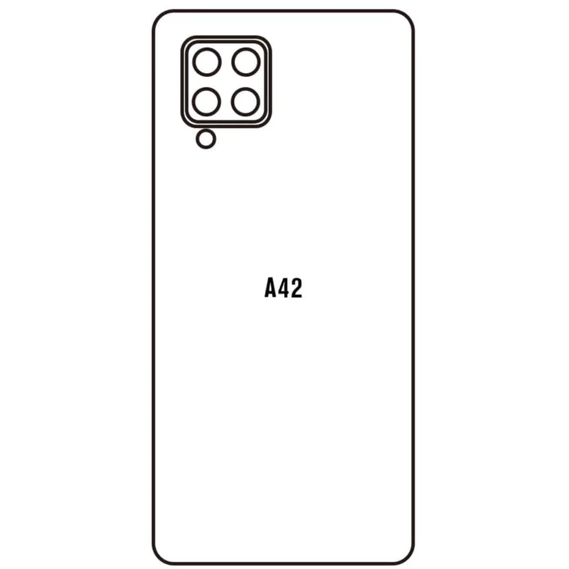 Ochranná fólia Sunshine Hydrogel pre Samsung Galaxy A42 5G (SM-A426) Variant:: zadná čirá