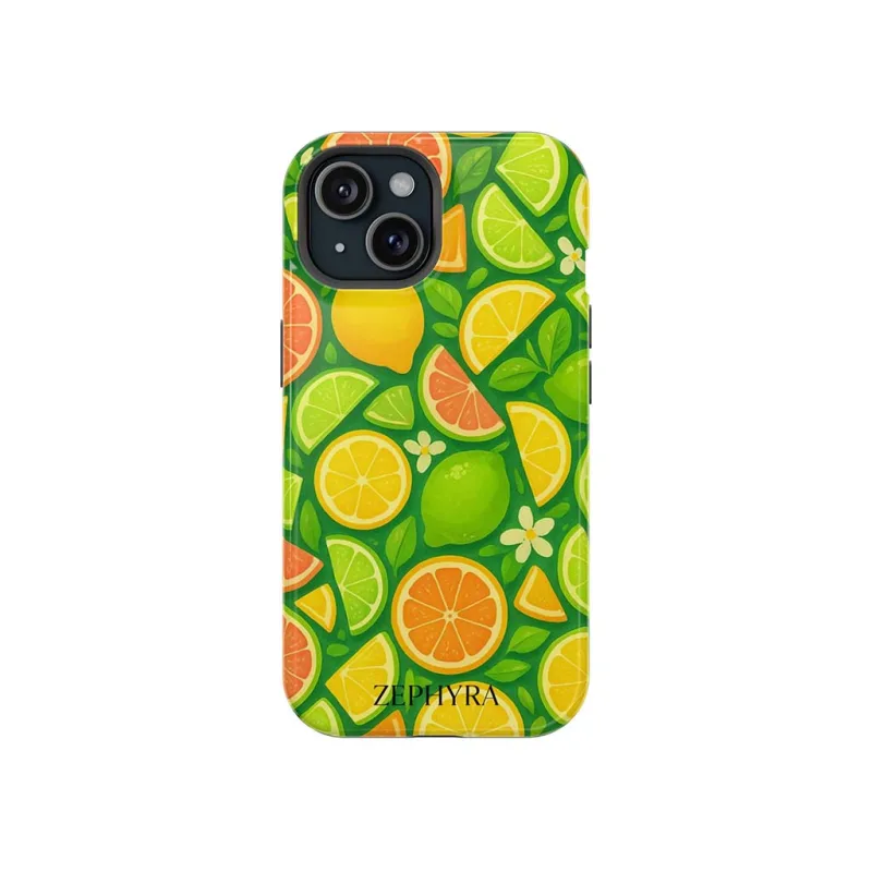 ZEPHYRA Citrus Crush - iPhone 15 Kryt