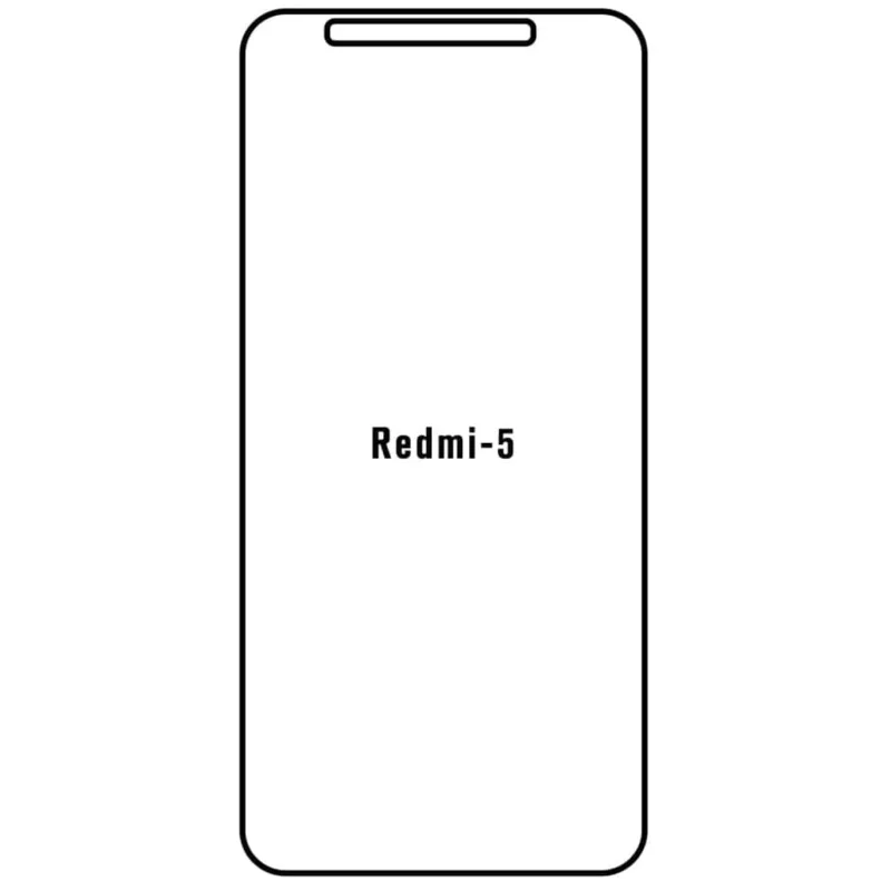 Ochranná fólia Sunshine Hydrogel pre Xiaomi Redmi 5 Variant:: zadná čirá