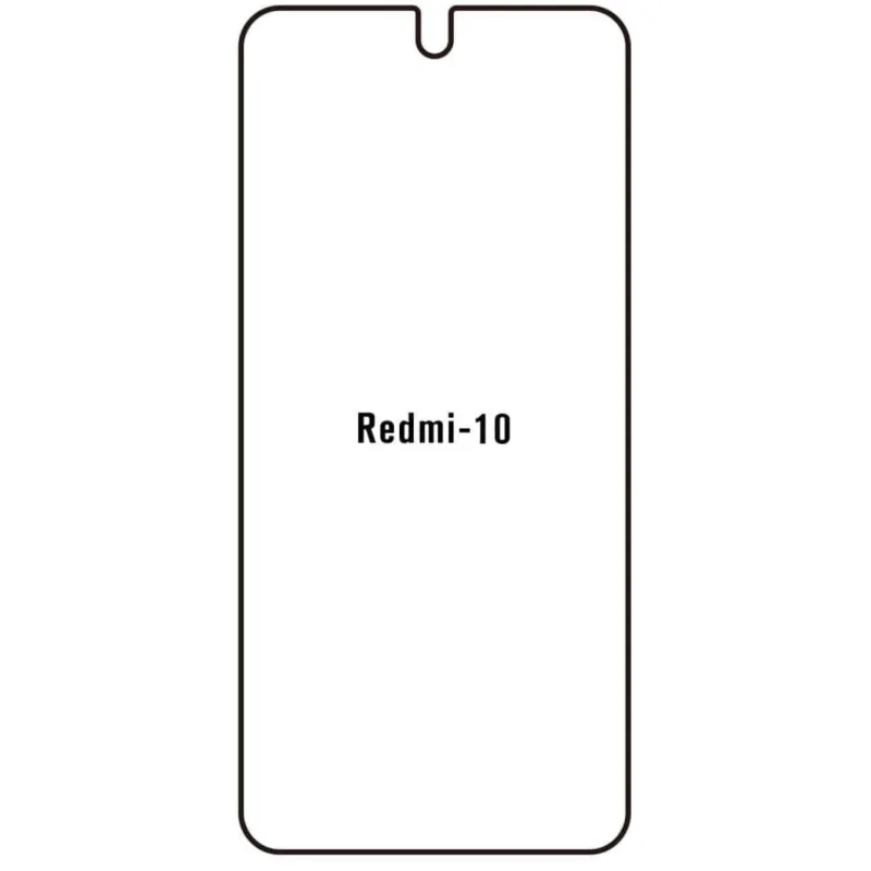 Ochranná fólia Sunshine Hydrogel pre Xiaomi Redmi 10 Variant:: predná čirá