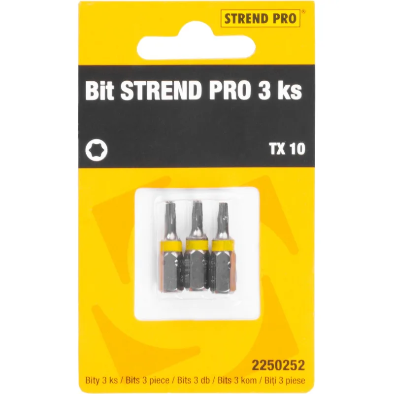 Bit Strend Pro Torx TX 10, balenie 3 ks