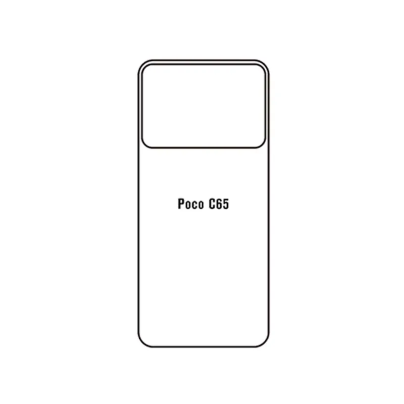 Ochranná fólia Sunshine Hydrogel pre Xiaomi Poco C65 Variant:: predná čirá
