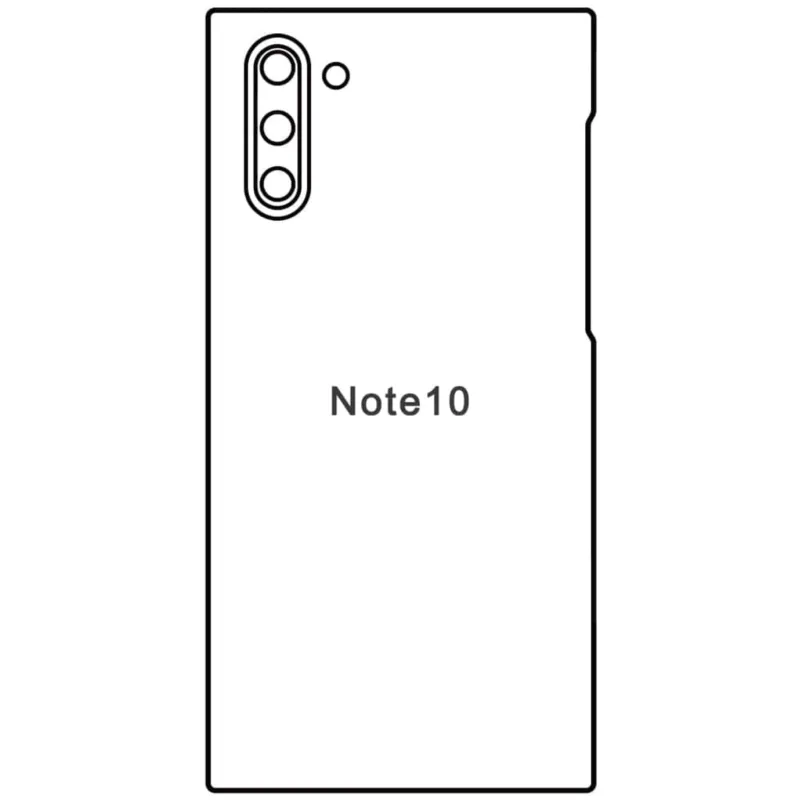 Ochranná fólia Sunshine Hydrogel pre Samsung Galaxy Note 10 (SM-N970) Variant:: predná matná