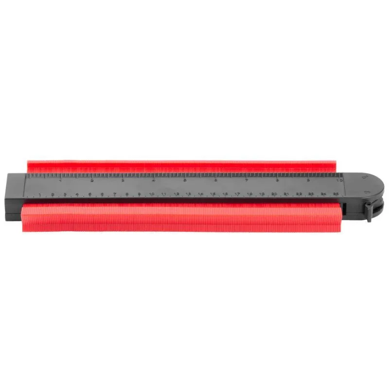 Šablóna na obkreslenie tvarov DG680, 250x101 mm, s uzamknutím a magnetom
