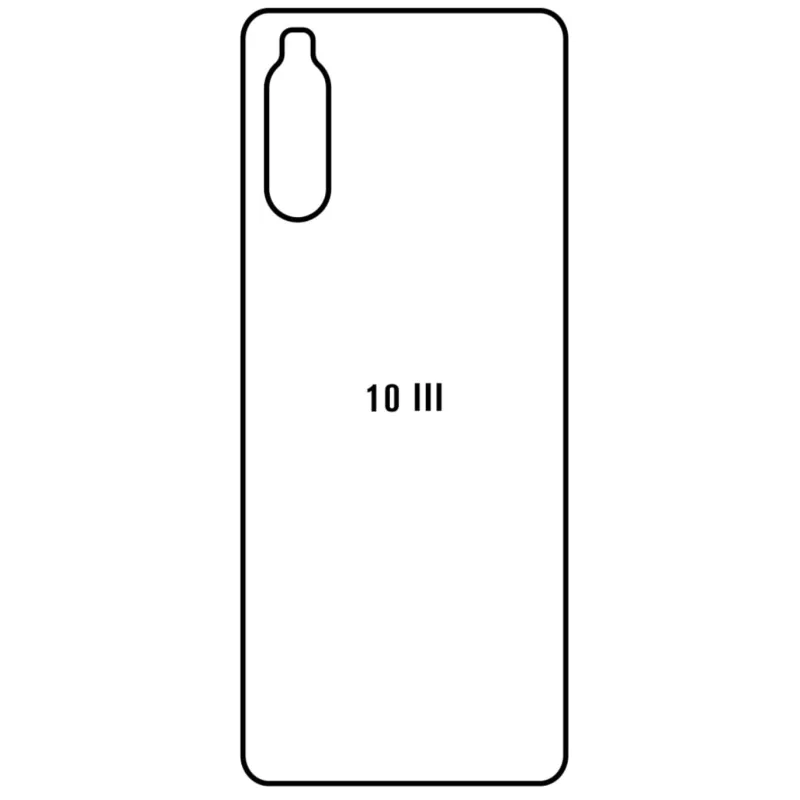 Ochranná fólia Sunshine Hydrogel pre Sony Xperia 10 III Variant:: predná čirá