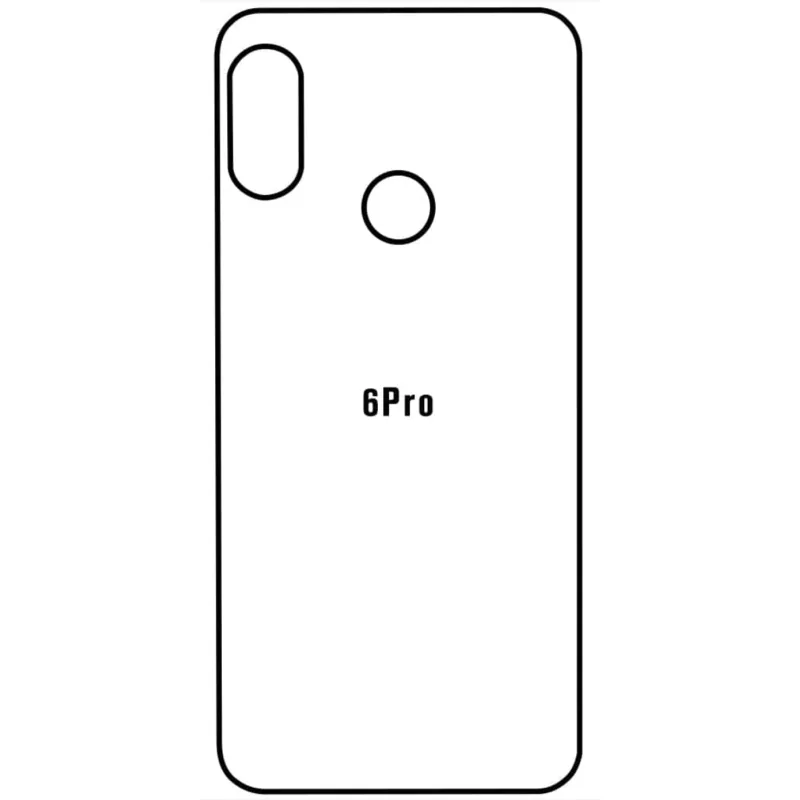 Ochranná fólia Sunshine Hydrogel pre Xiaomi Redmi 6 Pro Variant:: zadná matná