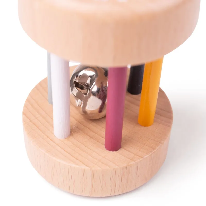 Bigjigs Toys Hrkálka Drevený valček
