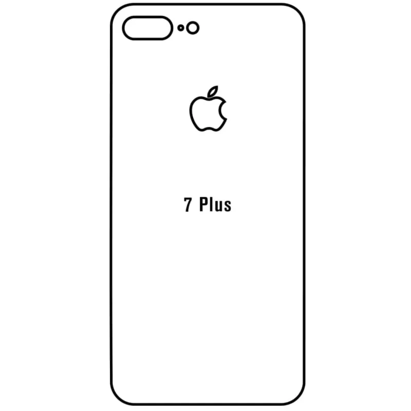 Ochranná fólia Sunshine Hydrogel pre Apple iPhone 7 Plus Variant:: predná čirá