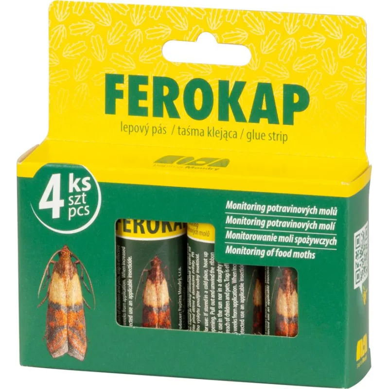 Moľolapka FEROKAP, na potravinové mole, lepový pás, bal. 4K