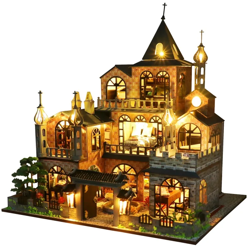 Dvěděti Miniatúra domčeka Dom splnených snov