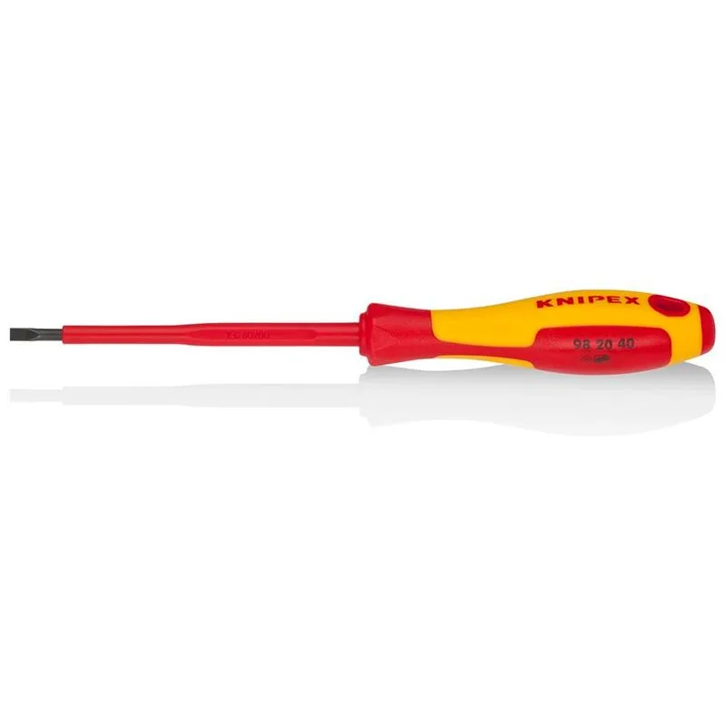 Skrutkovač KNIPEX 98 20 40 – PL 4.0 mm, VDE 1000V, 202 mm