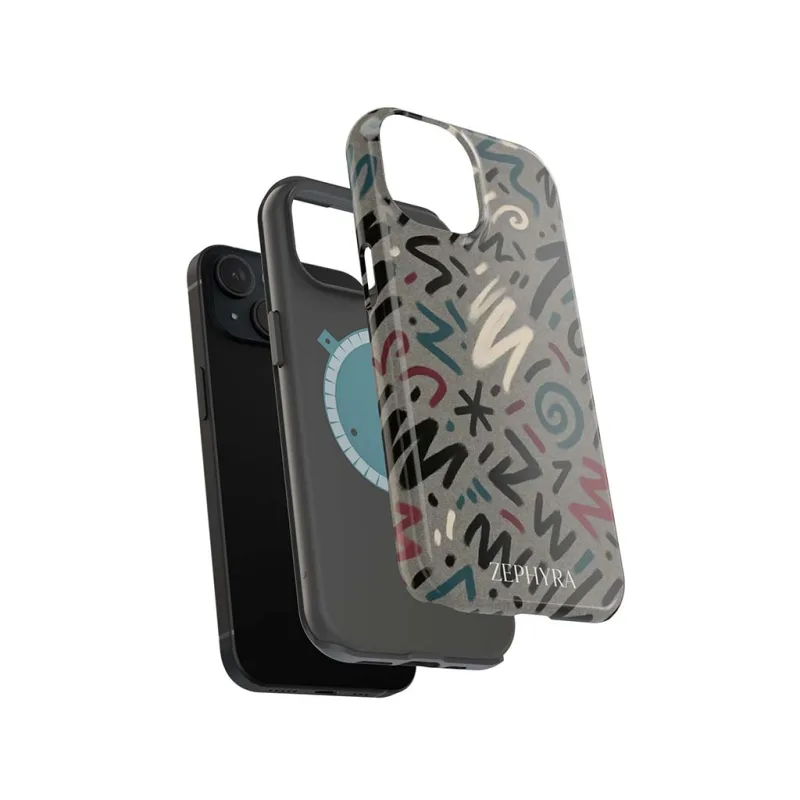 ZEPHYRA Graffiti Marks - iPhone 15 Plus Kryt