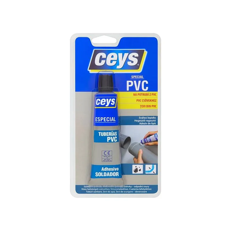 Lepidlo na potrubia z PVC Ceys SPECIAL PVC, 70 ml