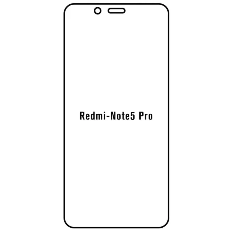 Ochranná fólia Sunshine Hydrogel pre Xiaomi Redmi Note 5 Pro Variant:: zadná čirá